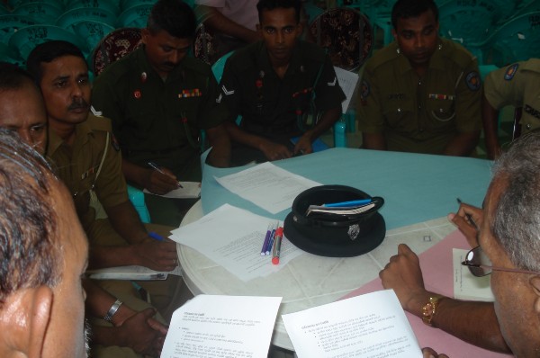 awareness programmes-for police and army on DRM.JPG