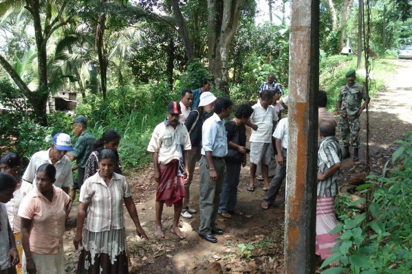 coordination of landslide area conservation projects- rathnapura (1).JPG